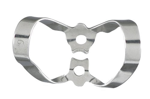 Miltex Instrument 76D-9 Anterior Wingless Dental Dam Clamp Rubber Dam Style 9 Miltex Instrument 76D-9 Anterior Wingless Dental Dam Clamp Rubber Dam Style 9